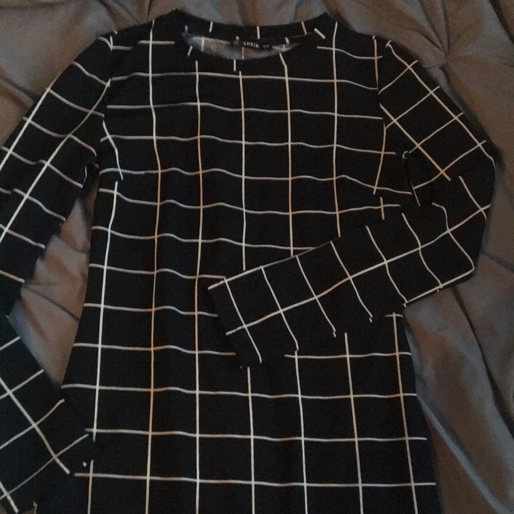 Black and White Dress